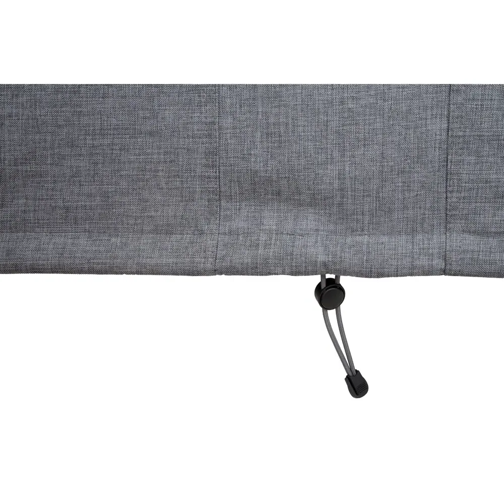 Round Dining Table Set Cover - Grey