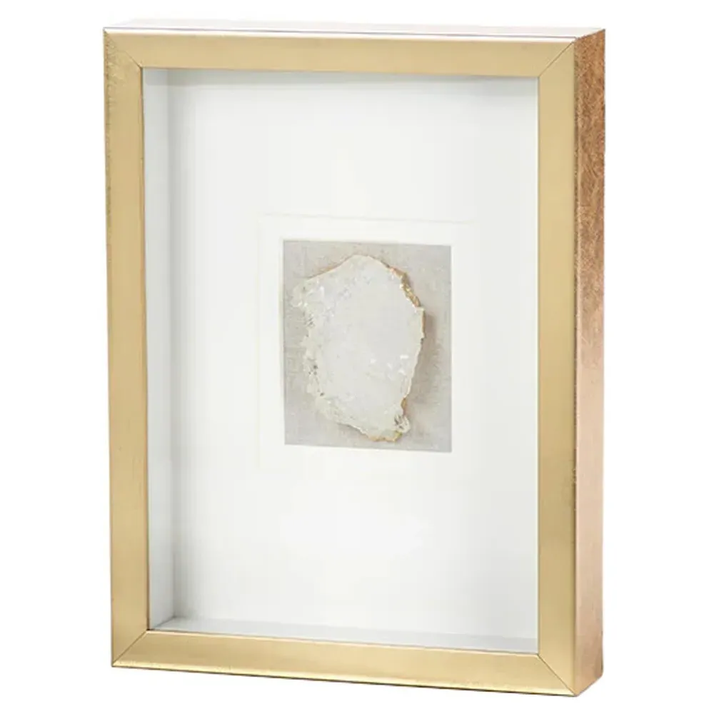 Rowan Crystal Wall Art - White, Glass image