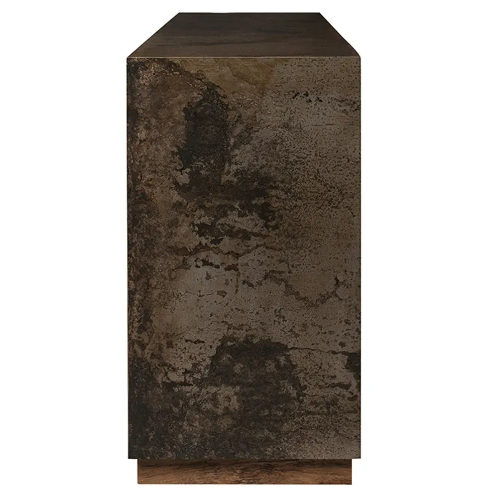 Rozalia Rectangular Console Table - Brown, Wood