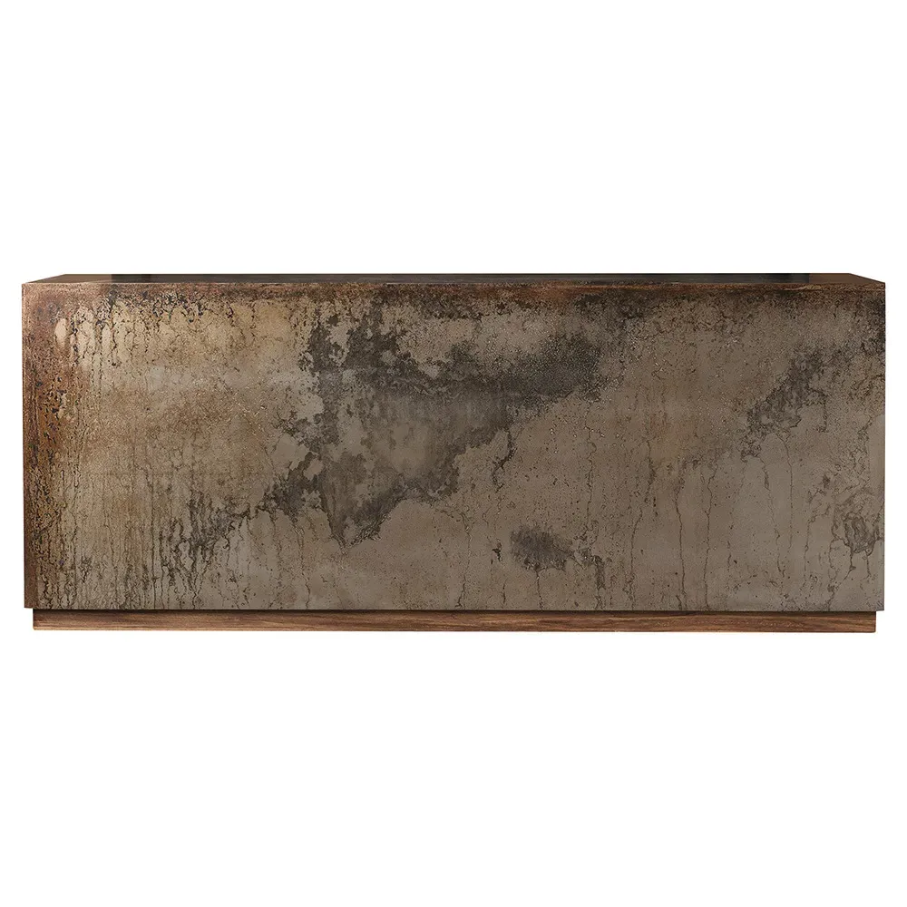 Rozalia Rectangular Console Table - Brown, Wood image