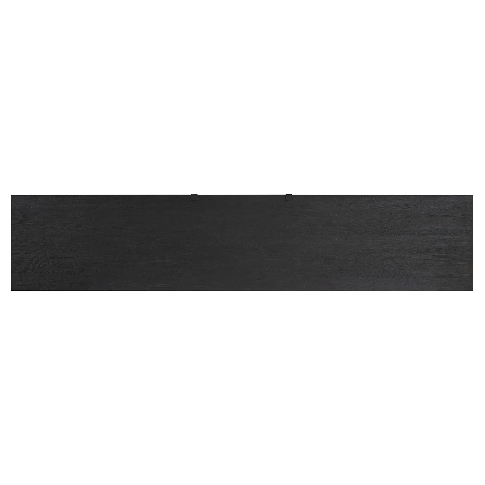 Rubielle Media Console - Black, Ash Wood