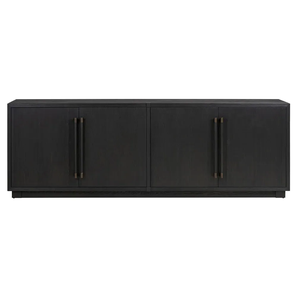 Rubielle Sideboard - Black, Ash Wood