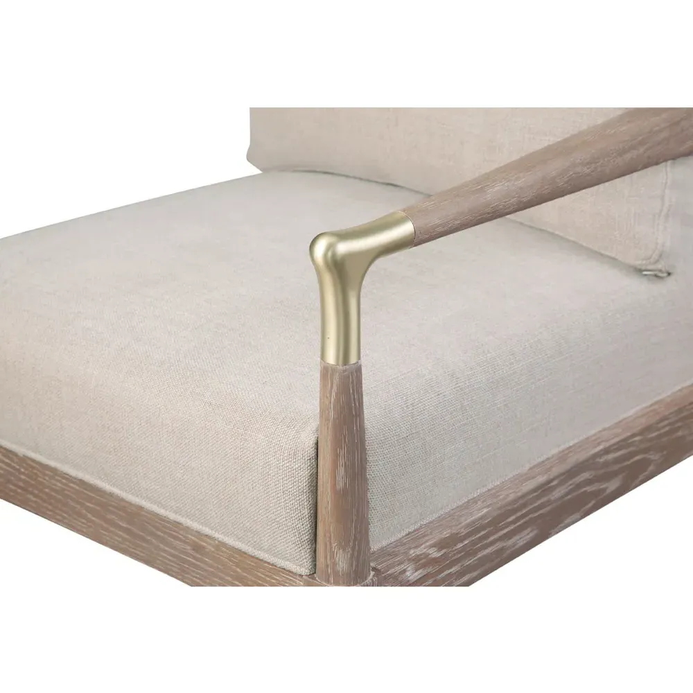 Ruby Chair - Lombardy Fawn, Oak