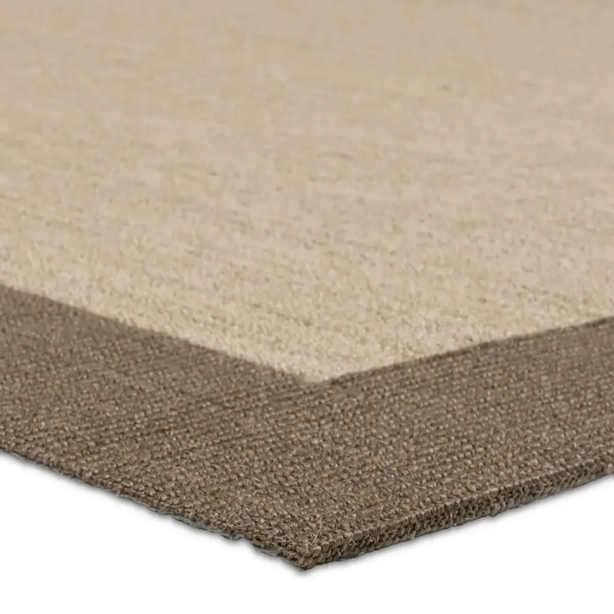 Rudo Sisal Border Rug - Beige