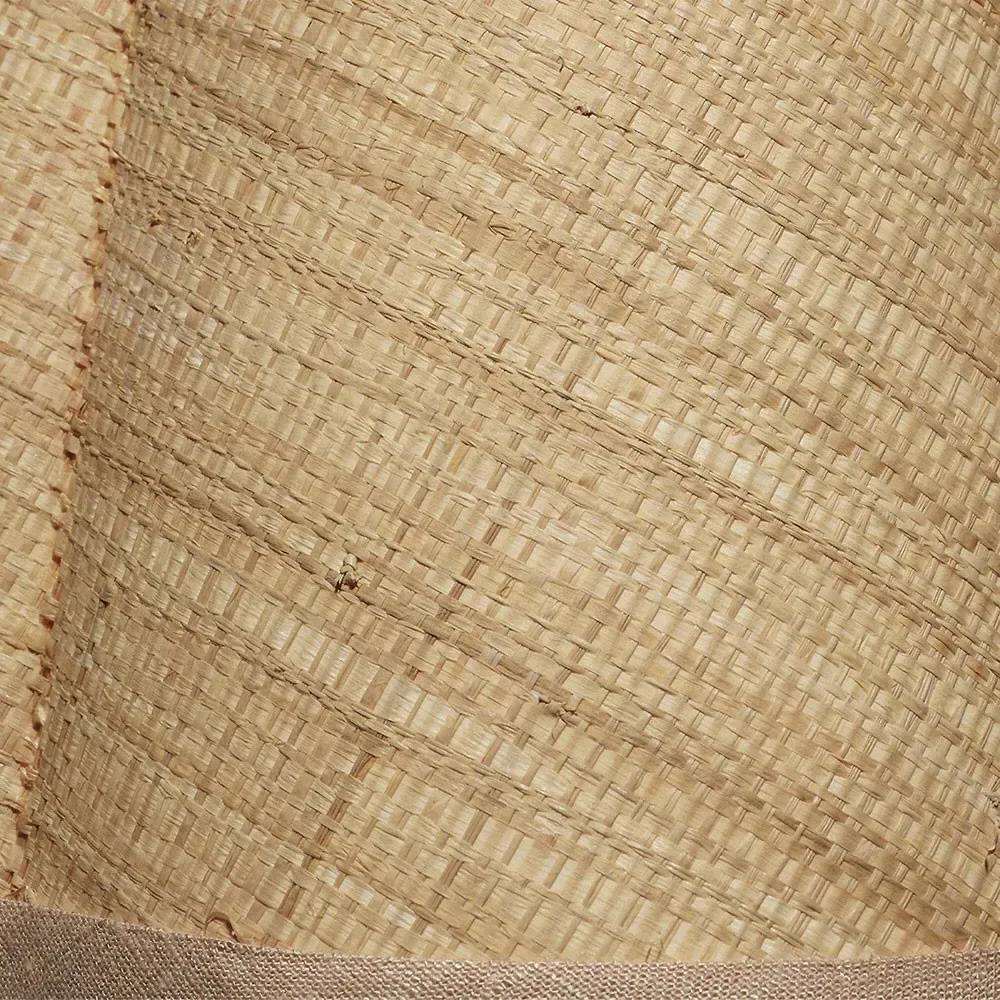Rue Coastal Scalloped Lamp Shade - Natural, Raffia
