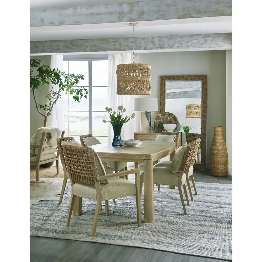 Rumi Dining Side Chair - Cream, Wood