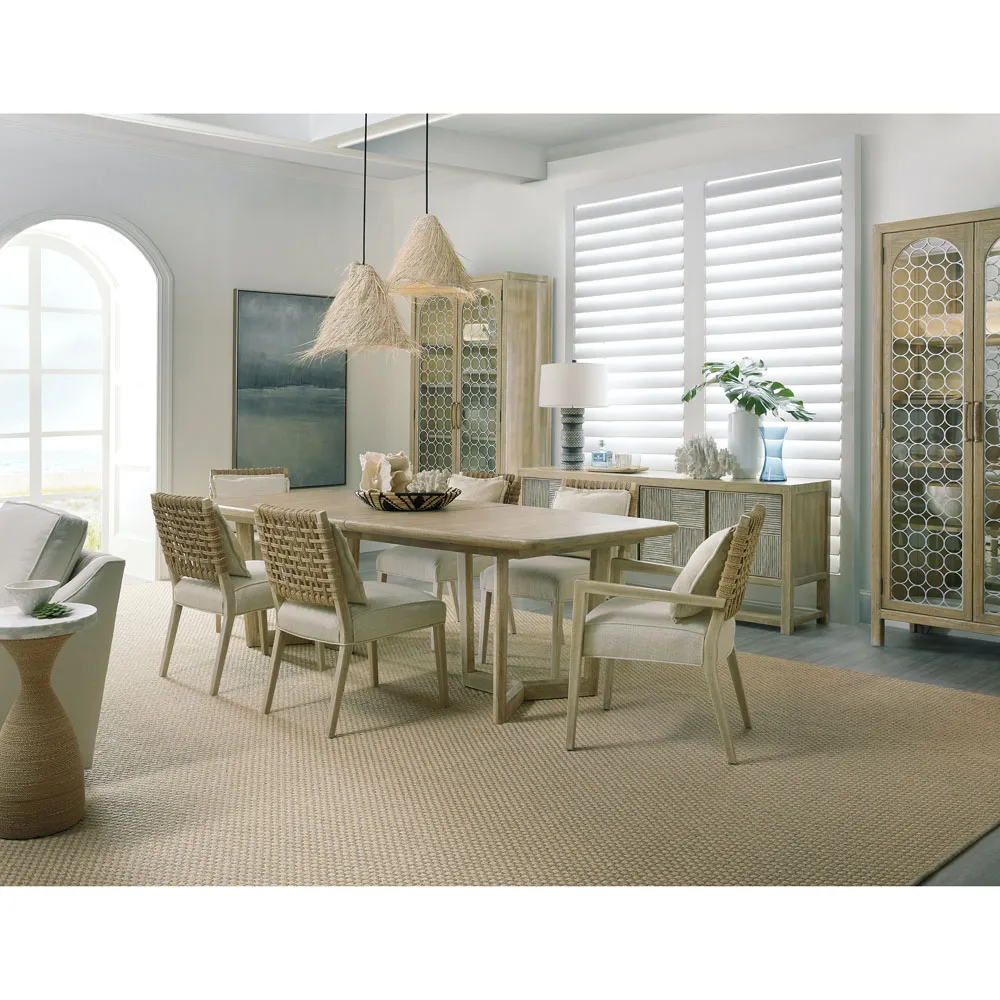 Rumi Dining Side Chair - Cream, Wood