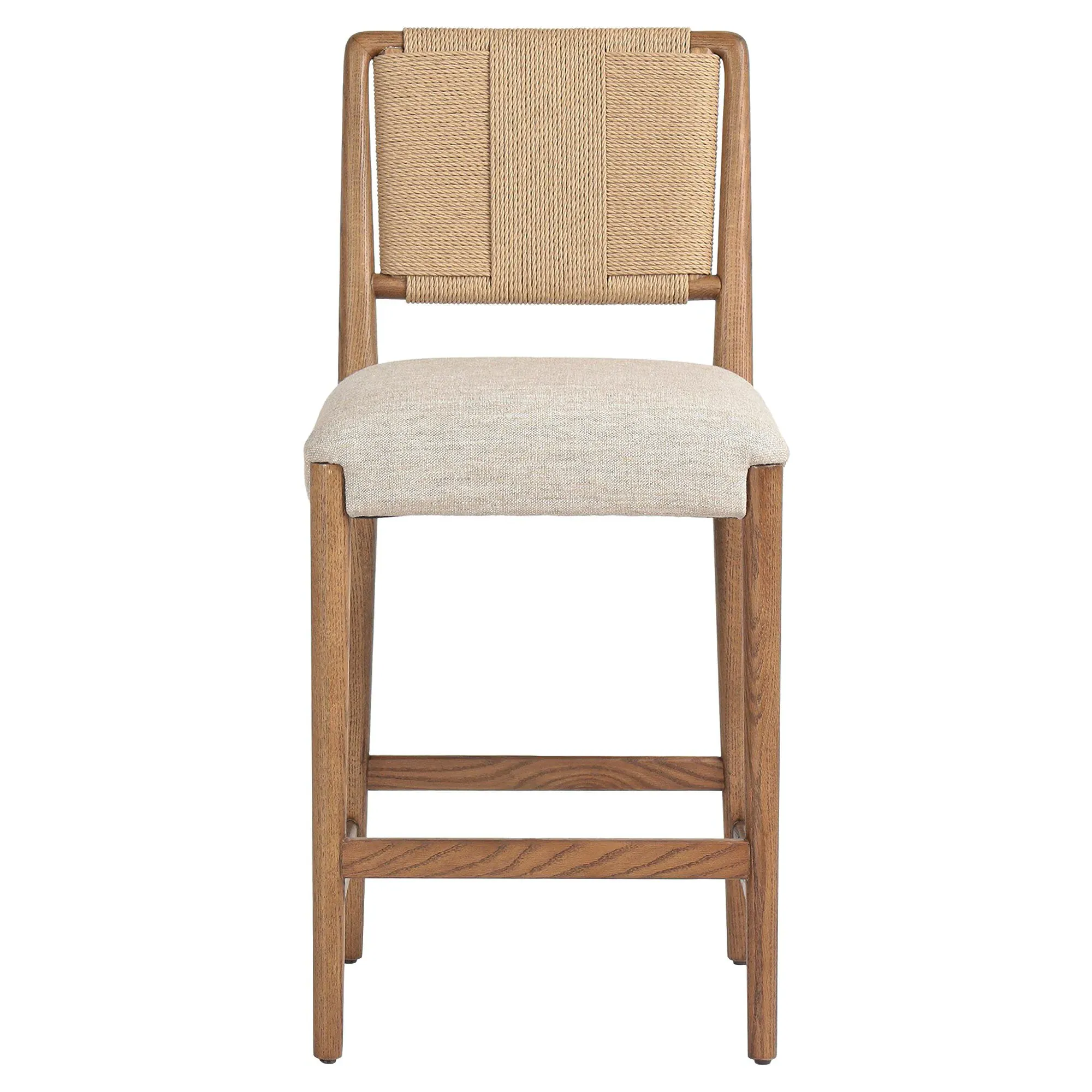 Russ Counter Stool - Beige, Oak image
