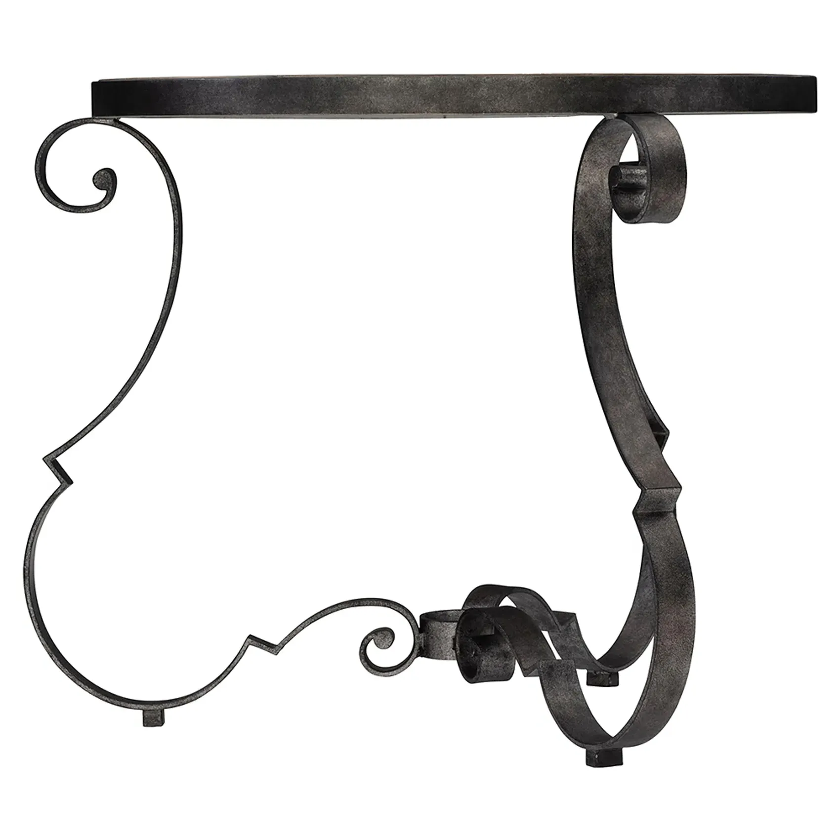 Rustom Round Side Table - Brown, Wood Veneer