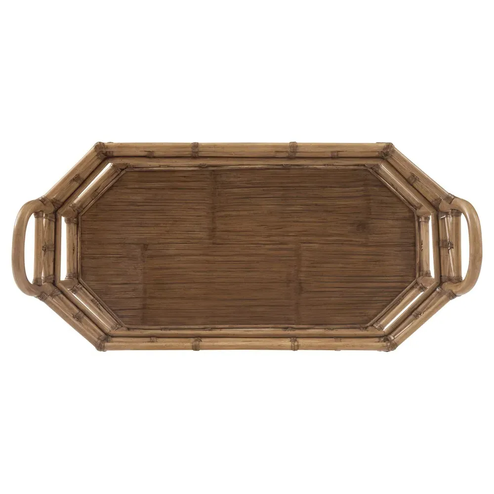 Ryder Bar Cart - Brown, Bamboo