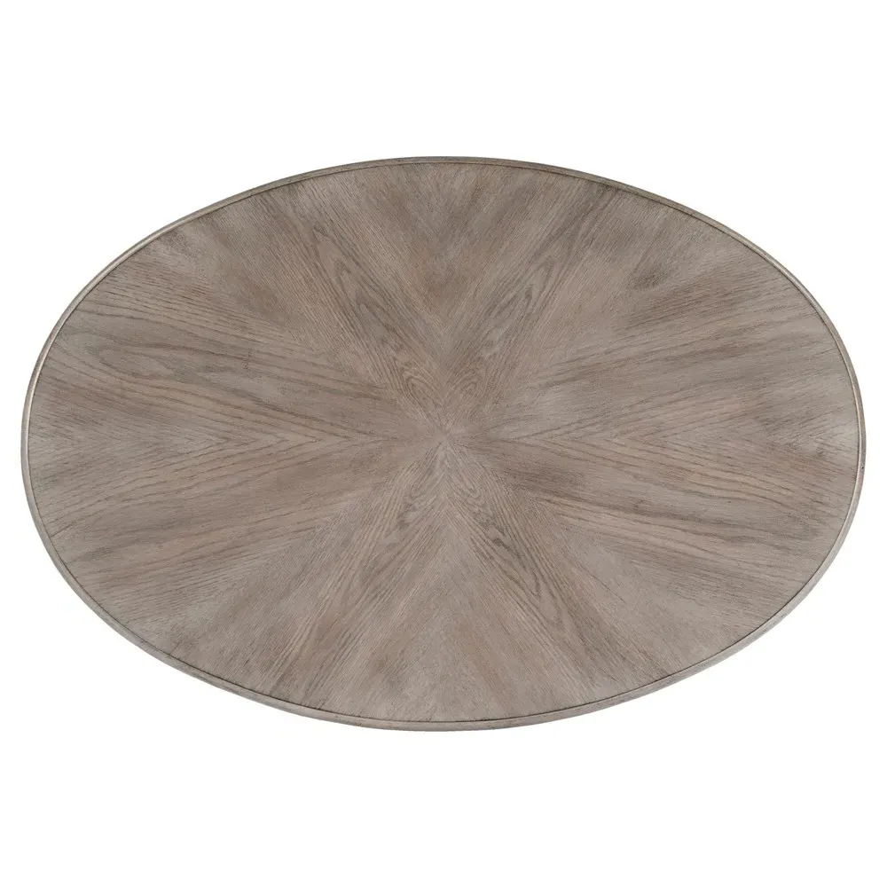 Rye Oval Coffee Table - Brown, Hardwood