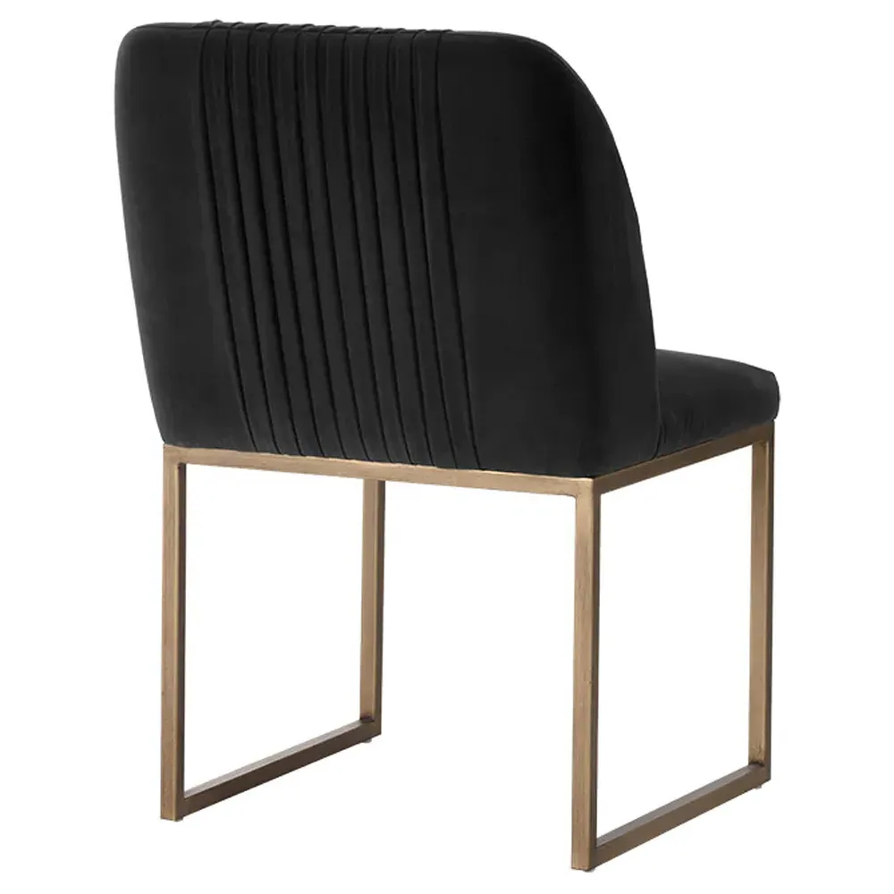 Saavedra Dining Side Chair Set of 2 - Shadow Grey, Iron