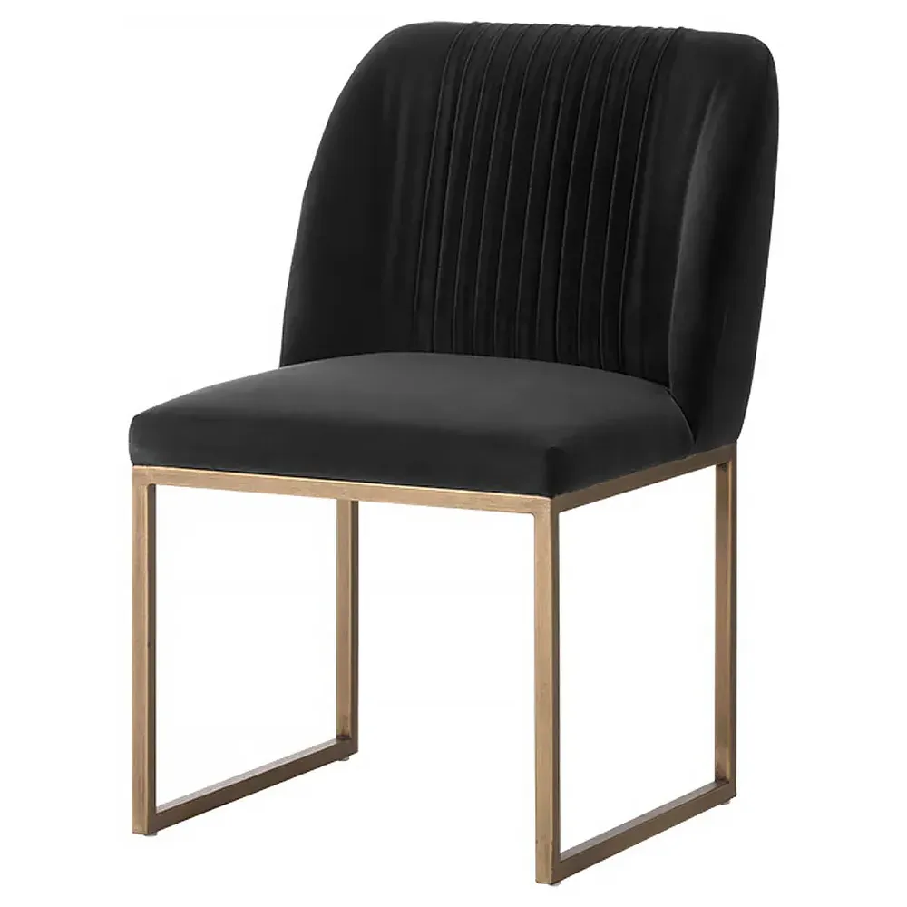 Saavedra Dining Side Chair Set of 2 - Shadow Grey, Iron