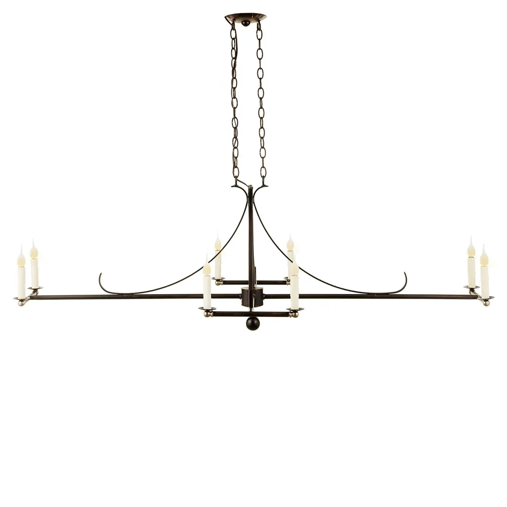 Sabine Chandelier - Dark Bronze, Steel