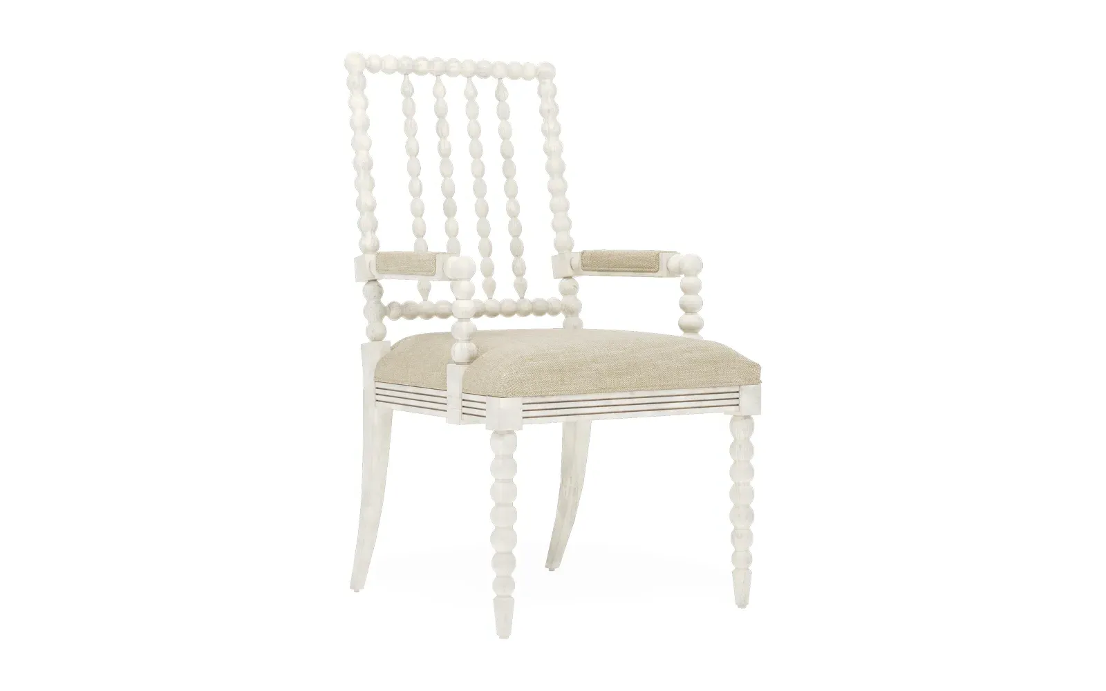 Sabinna Dining Arm Chair - Cashew, Hardwood