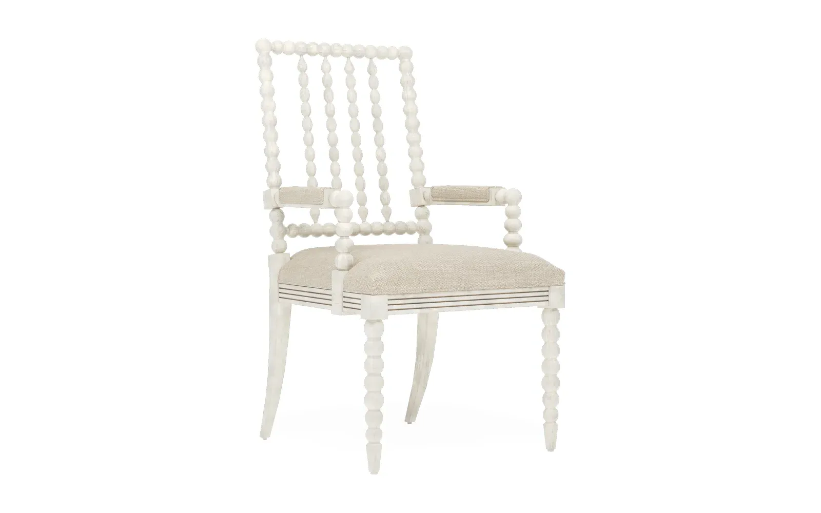 Sabinna Dining Arm Chair - Pebble Shore, Hardwood