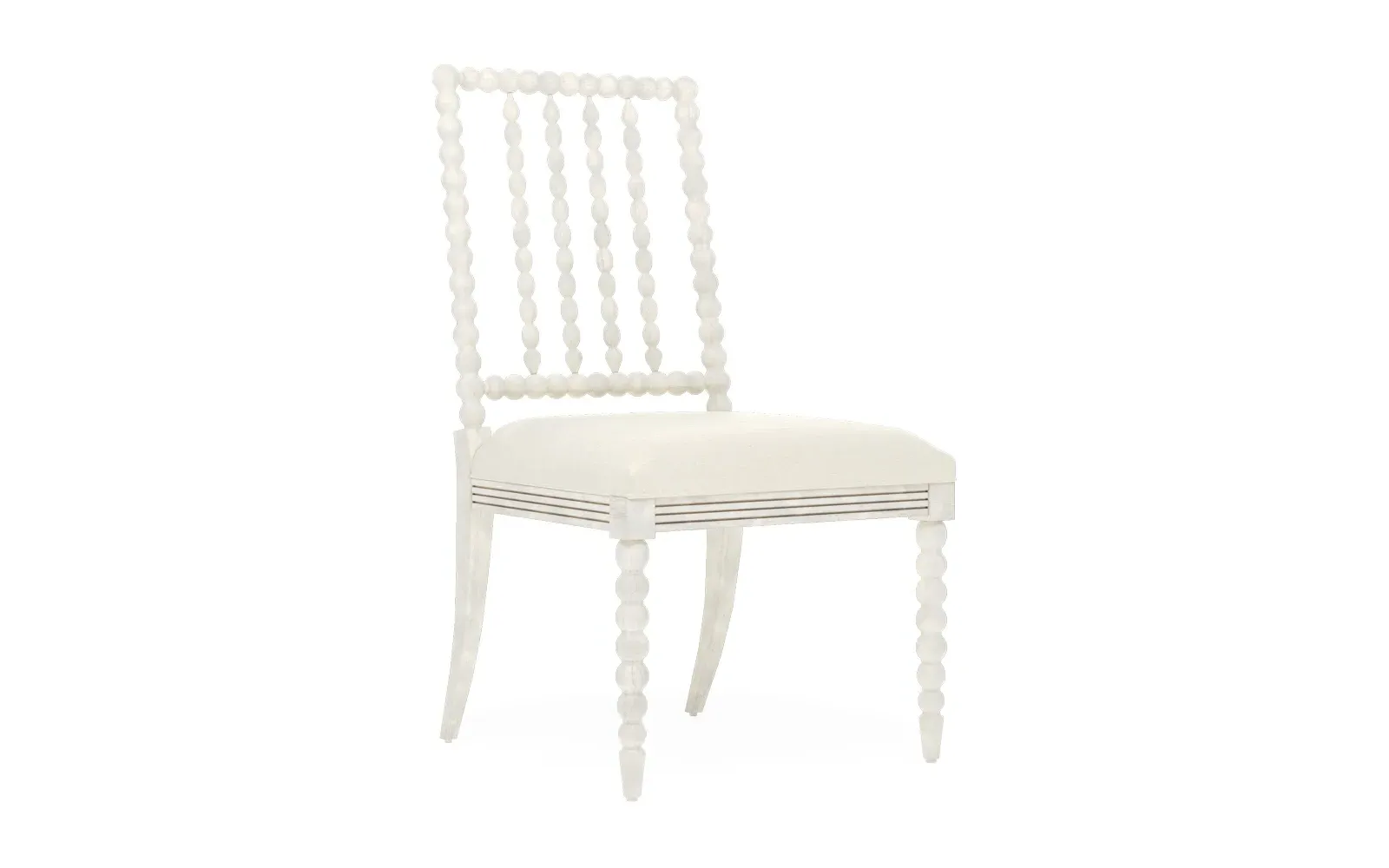 Sabinna Dining Side Chair - Heathered Ivory, Hardwood