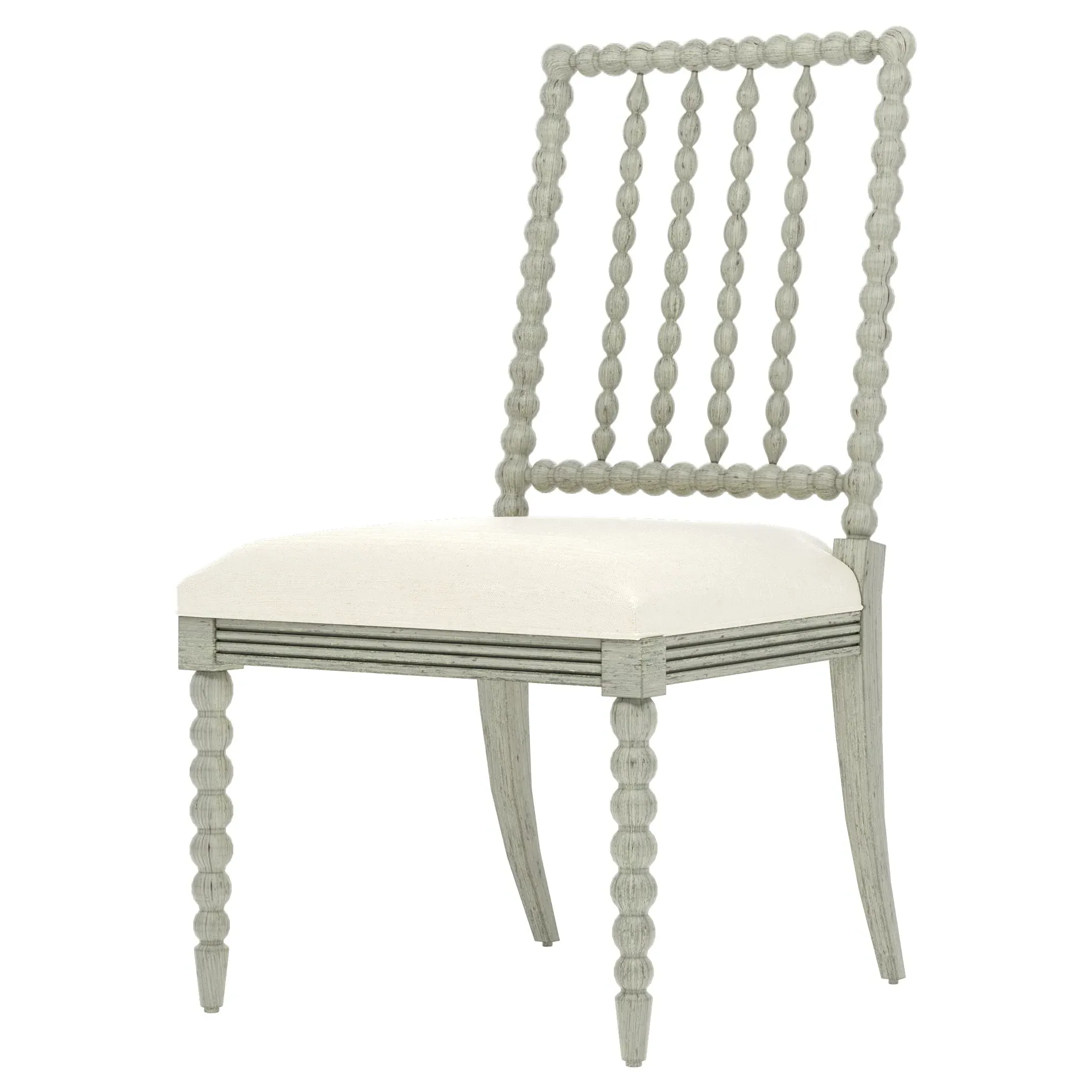 Sabinna Dining Side Chair - Heathered Ivory, Hardwood image