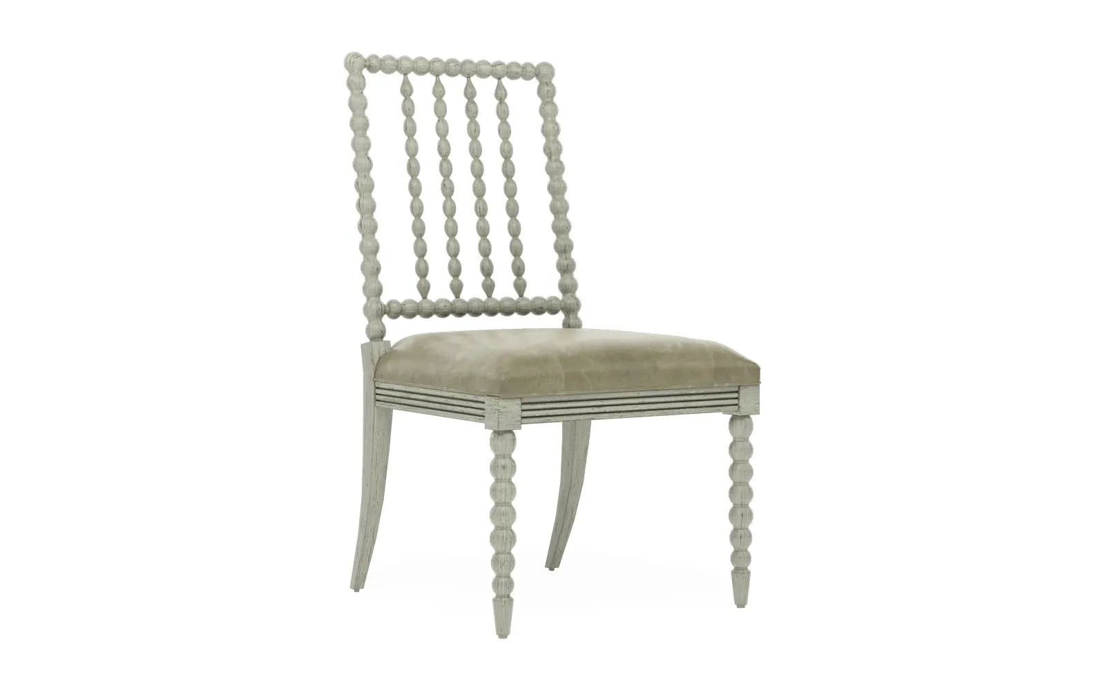 Sabinna Dining Side Chair - Juniper, Leather