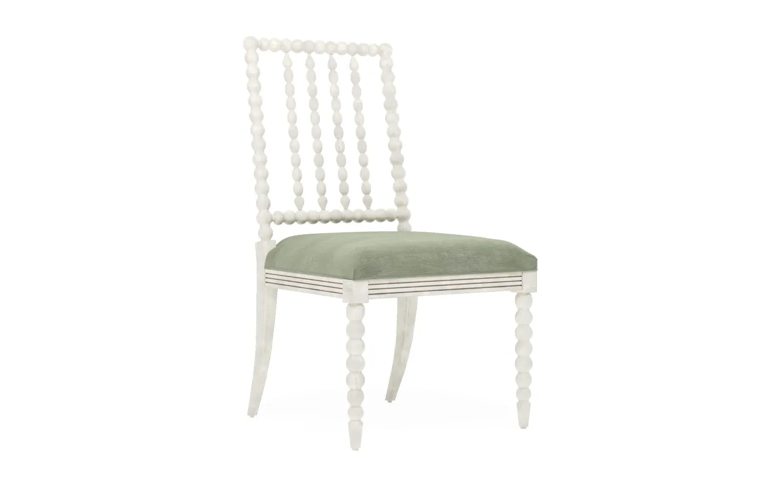 Sabinna Dining Side Chair - Lustre Verde, Velvet