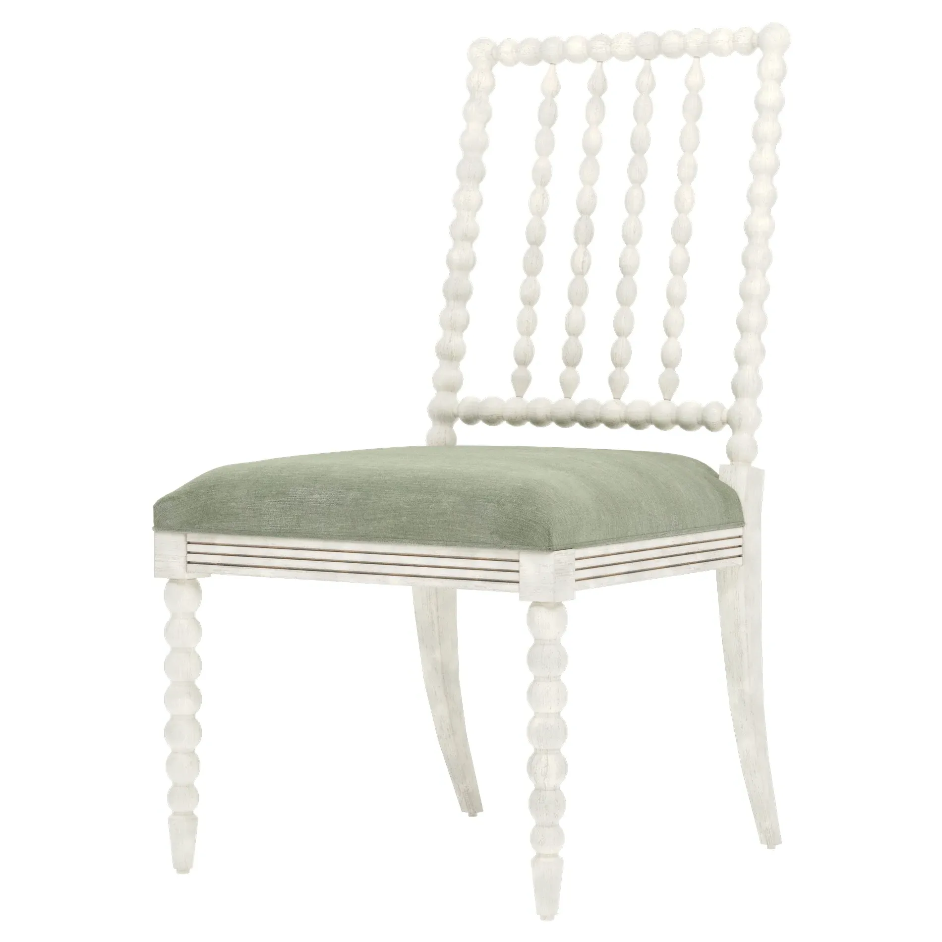 Sabinna Dining Side Chair - Lustre Verde, Velvet