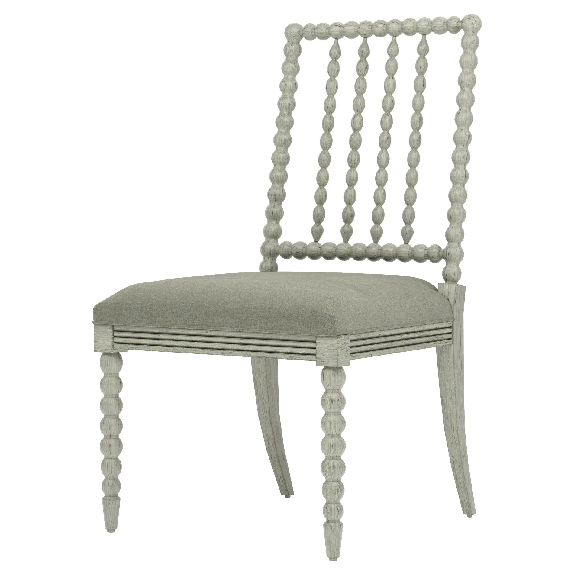Sabinna Dining Side Chair - Sage, Velvet