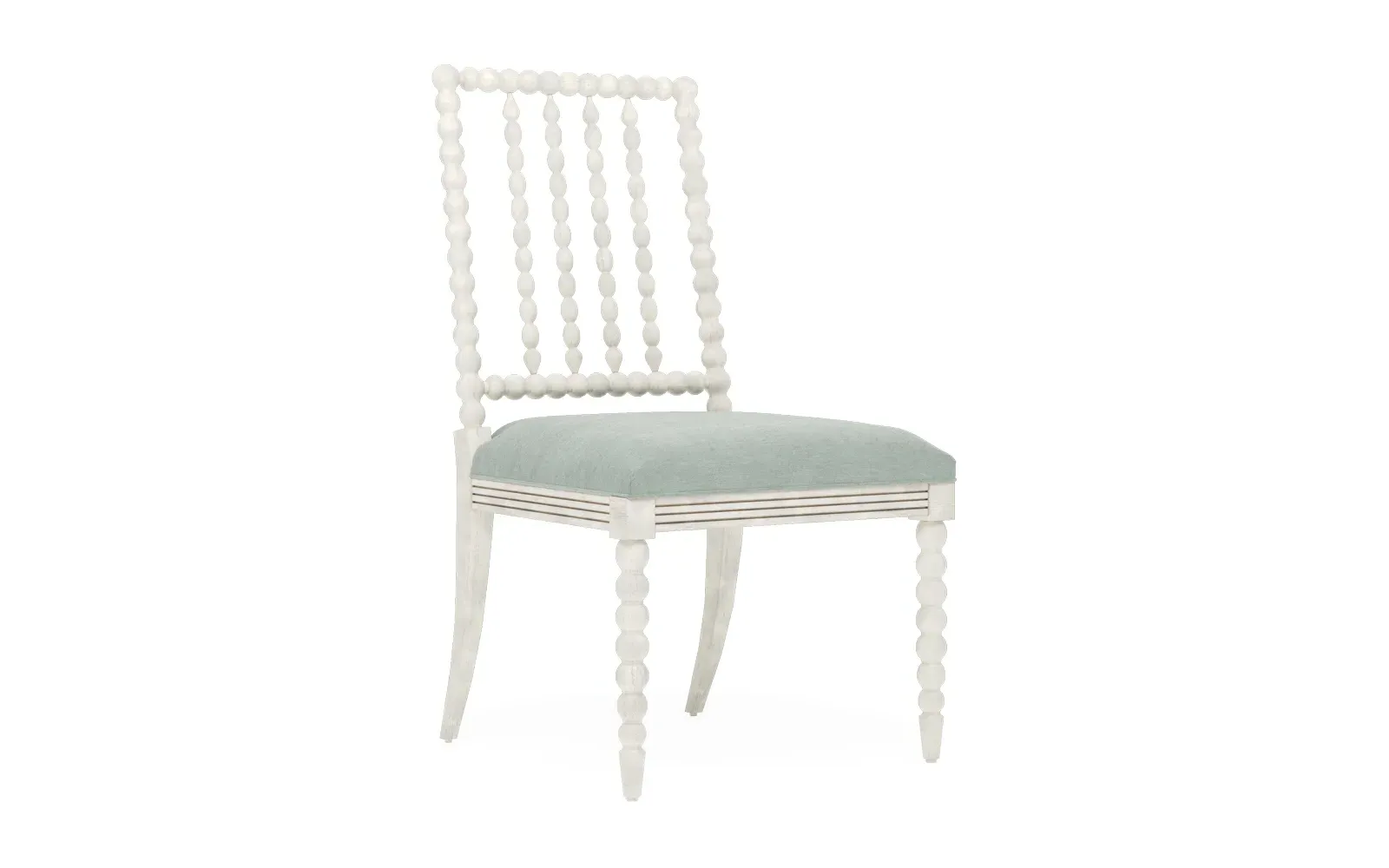 Sabinna Dining Side Chair - Sea Mist, Velvet