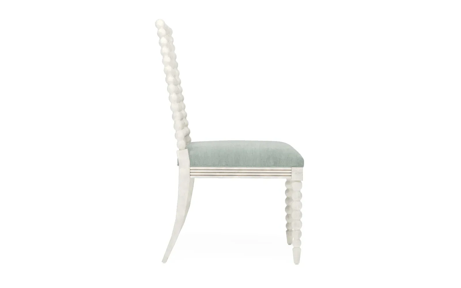 Sabinna Dining Side Chair - Sea Mist, Velvet