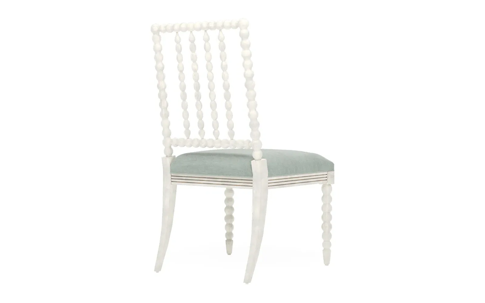 Sabinna Dining Side Chair - Sea Mist, Velvet