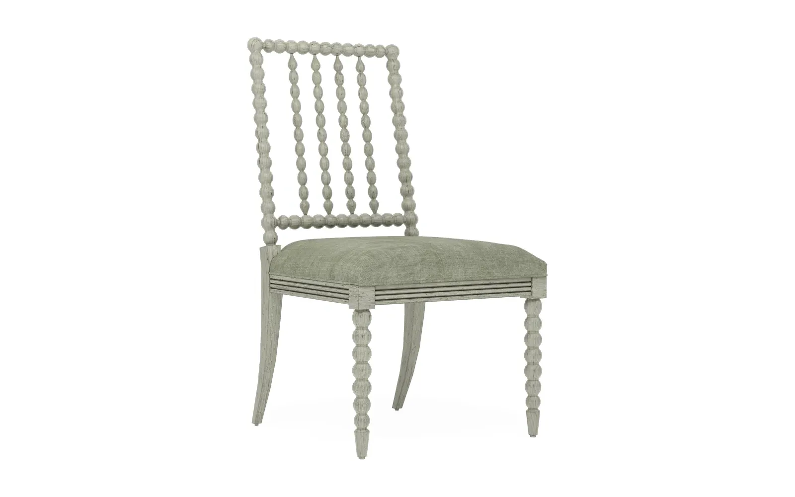 Sabinna Dining Side Chair - Willow Green, Velvet