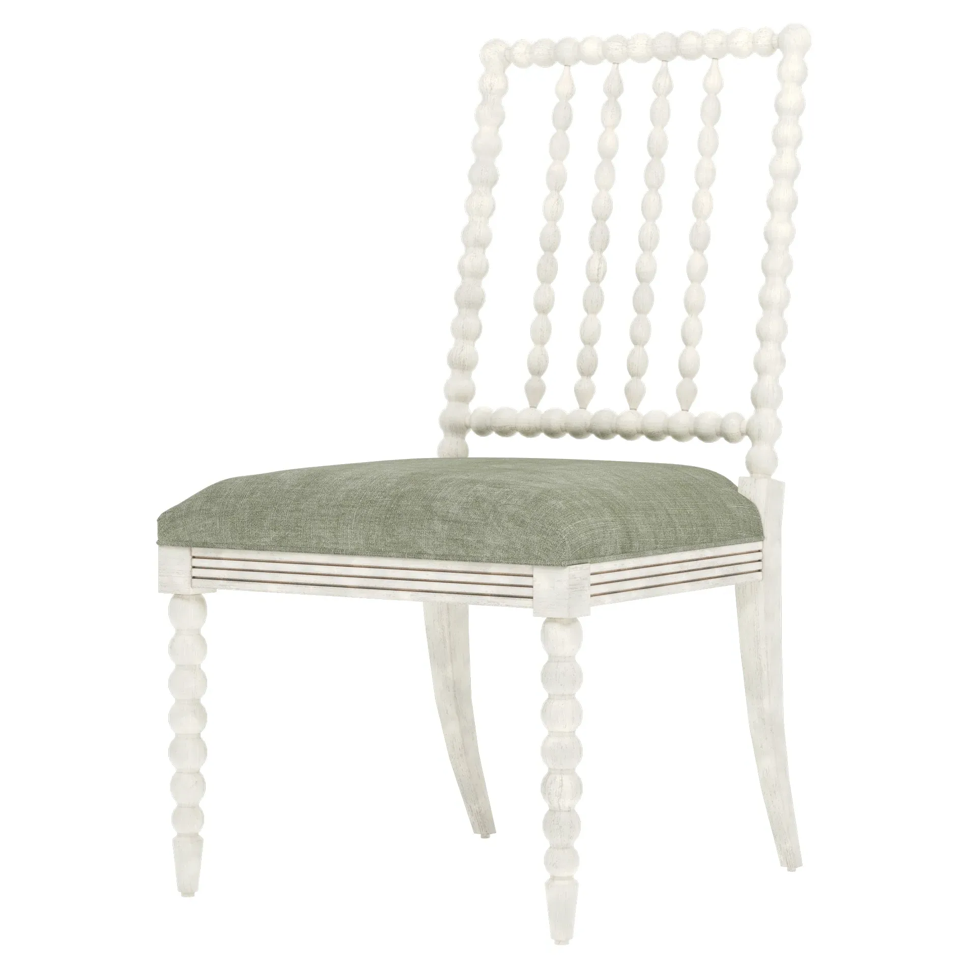 Sabinna Dining Side Chair - Willow Green, Velvet image