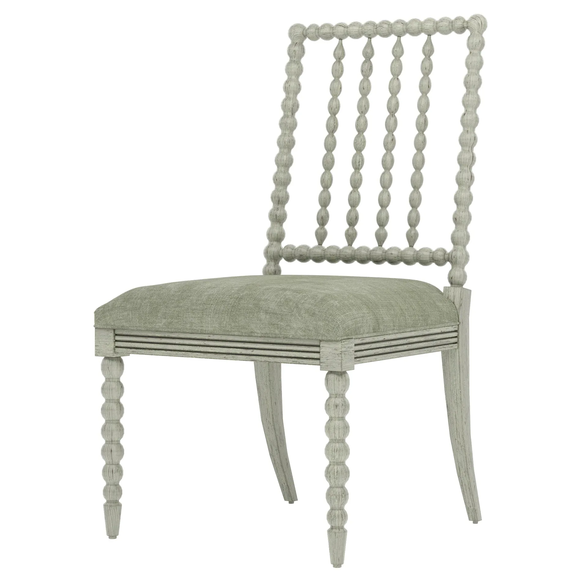 Sabinna Dining Side Chair - Willow Green, Velvet image
