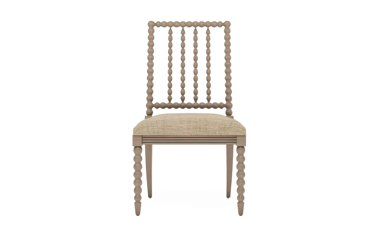 Sabinna Textured Weave Dining Side Chair - Mocha, Driftwood