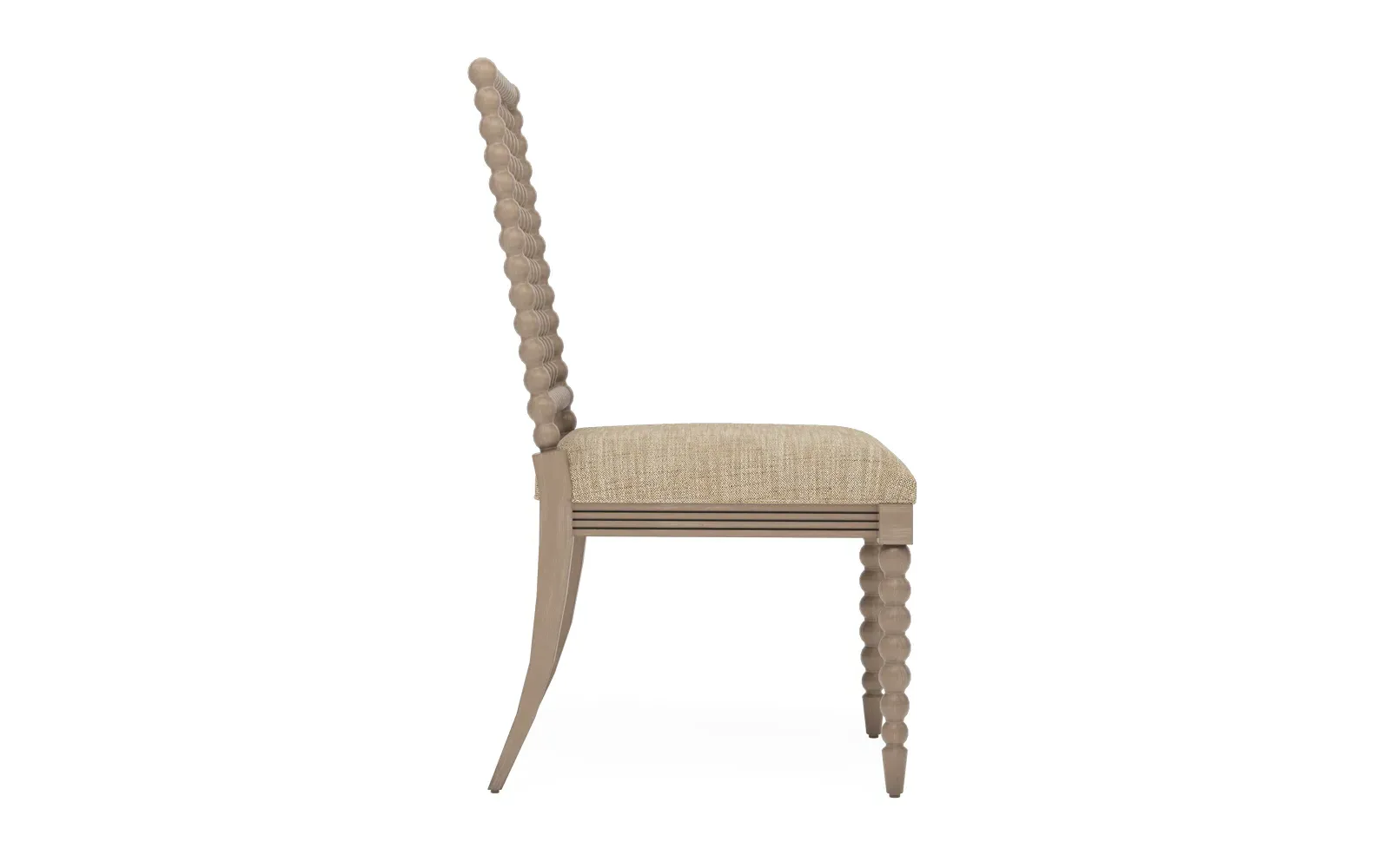 Sabinna Textured Weave Dining Side Chair - Mocha, Driftwood