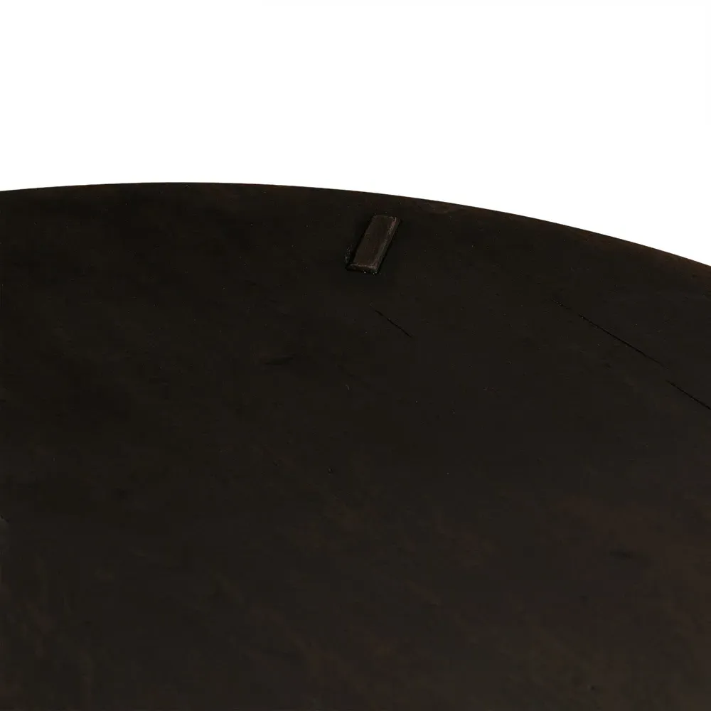 Sadira Square Coffee Table - Burnt Oak