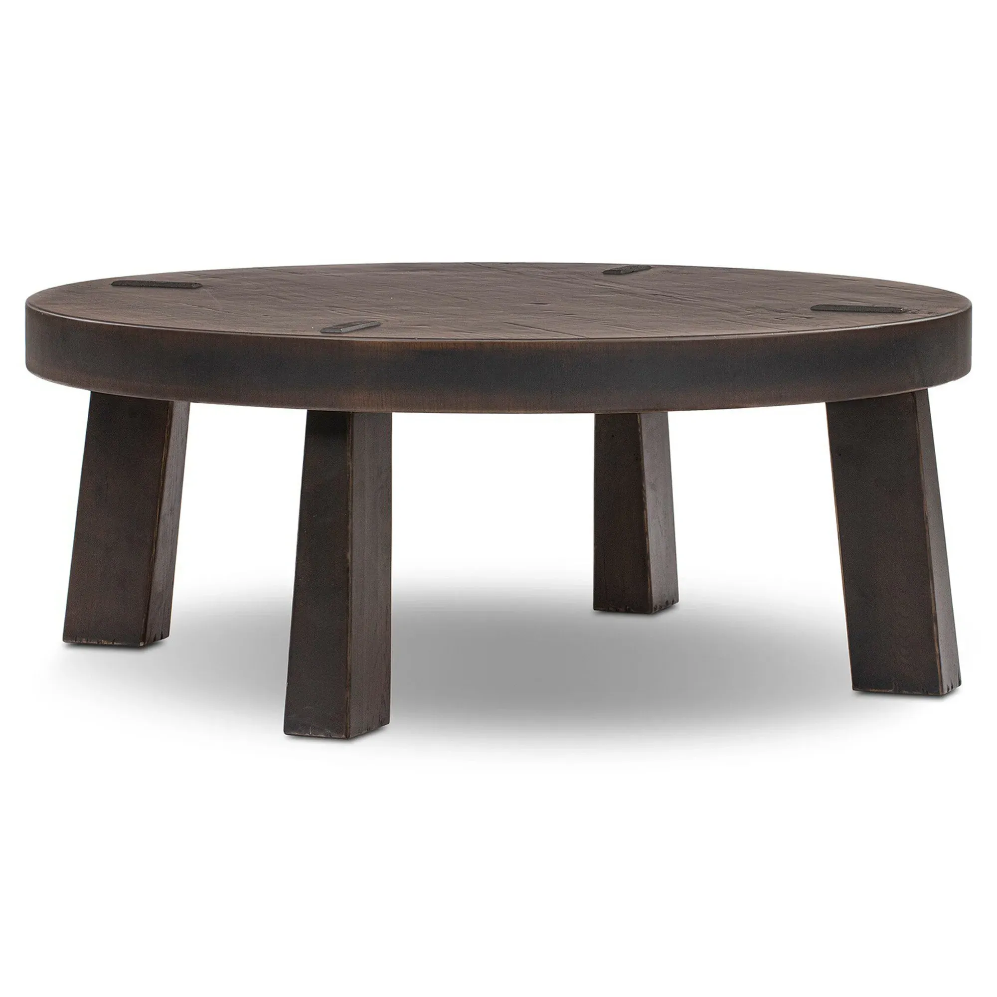 Sadira Square Coffee Table - Burnt Oak