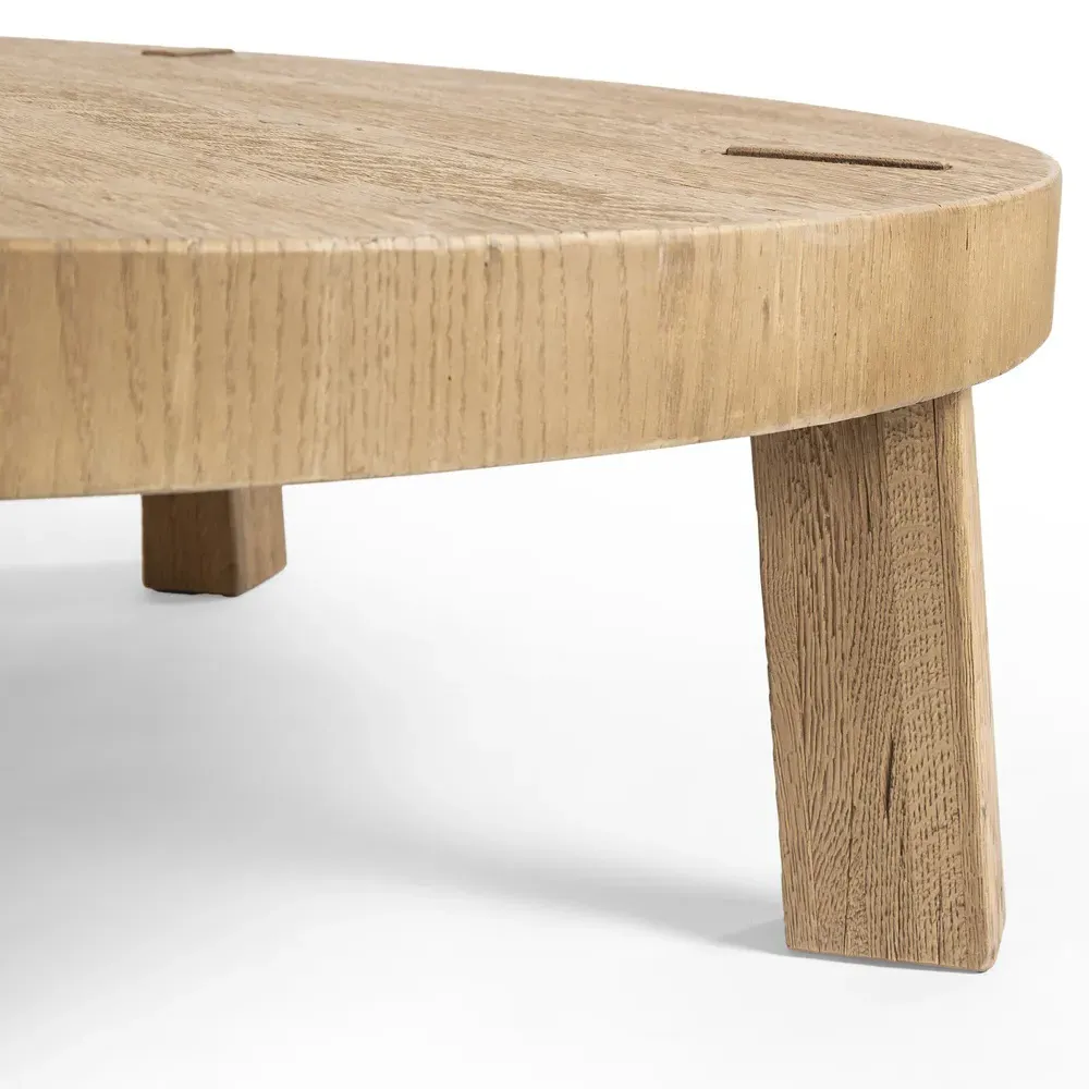Sadira Square Coffee Table - Worn Oak