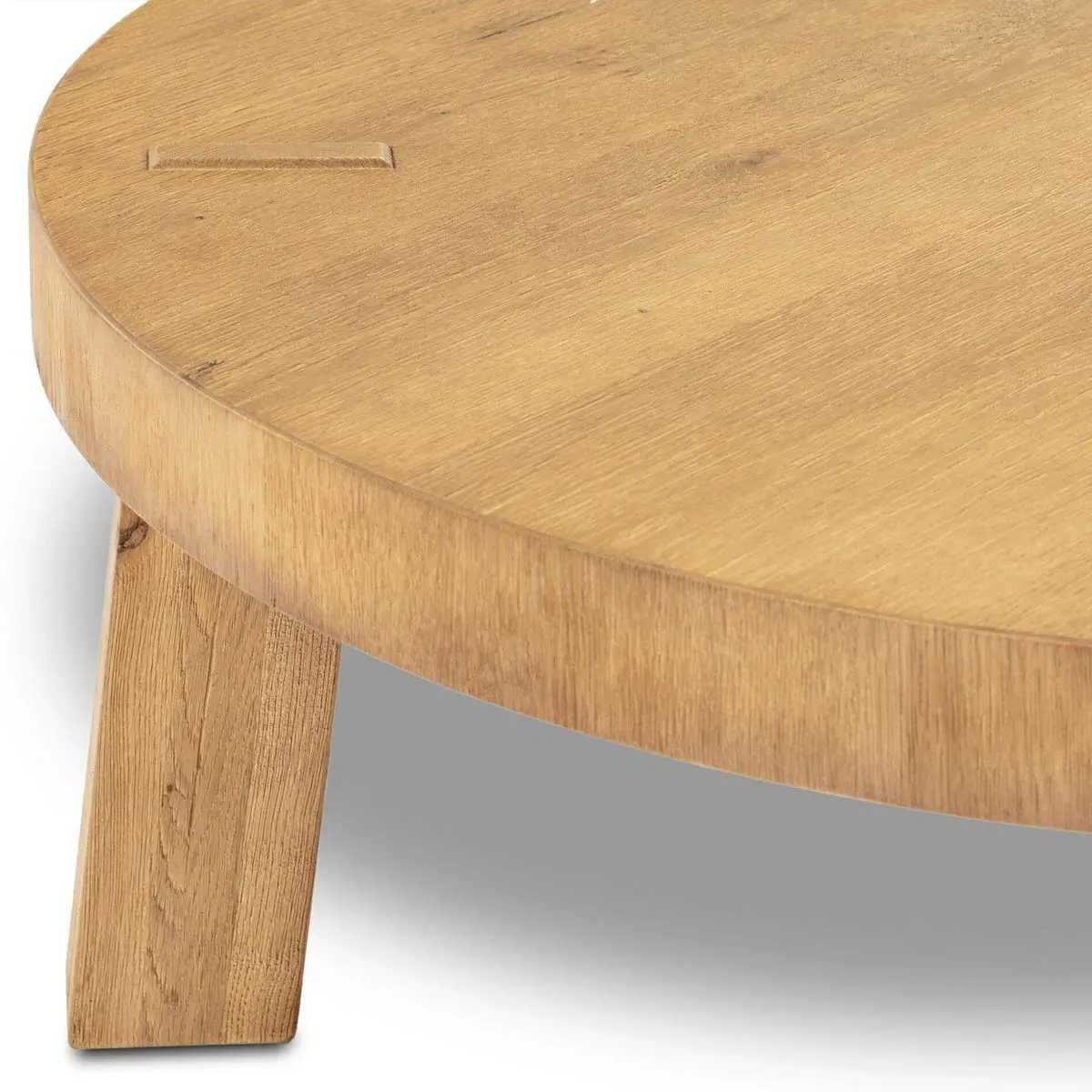 Sadira Square Coffee Table - Worn Oak
