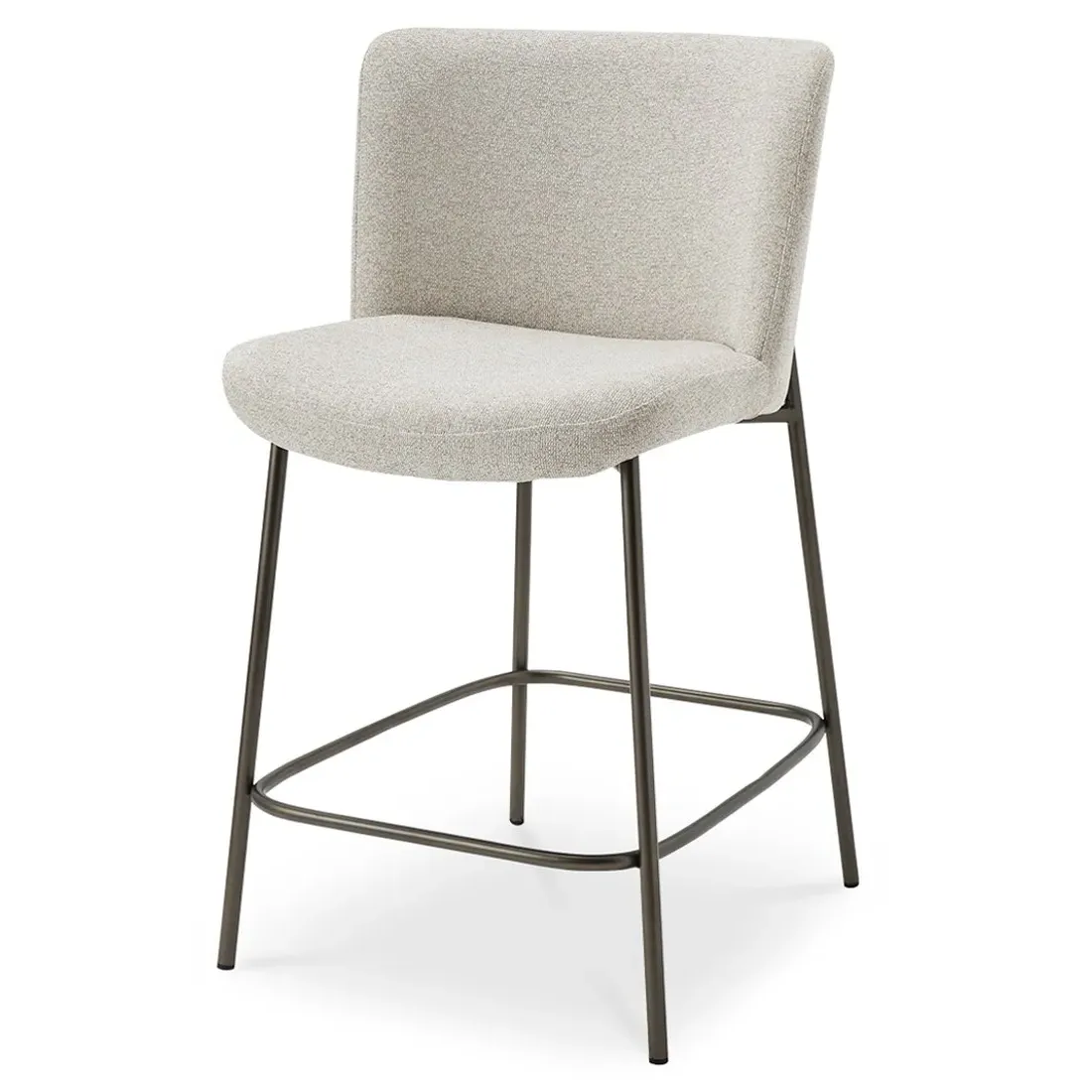 Sally Counter Stool - Beige, Metal