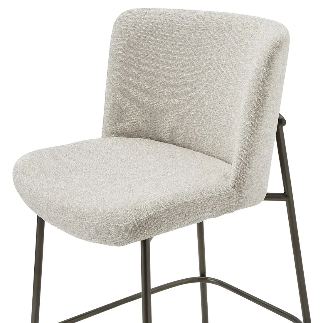 Sally Counter Stool - Beige, Metal