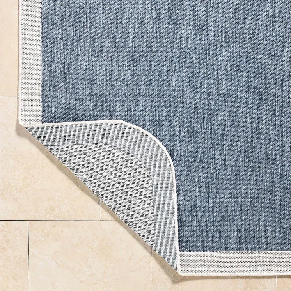 Salome Indoor Outdoor Rug - Blue, Polypropylene