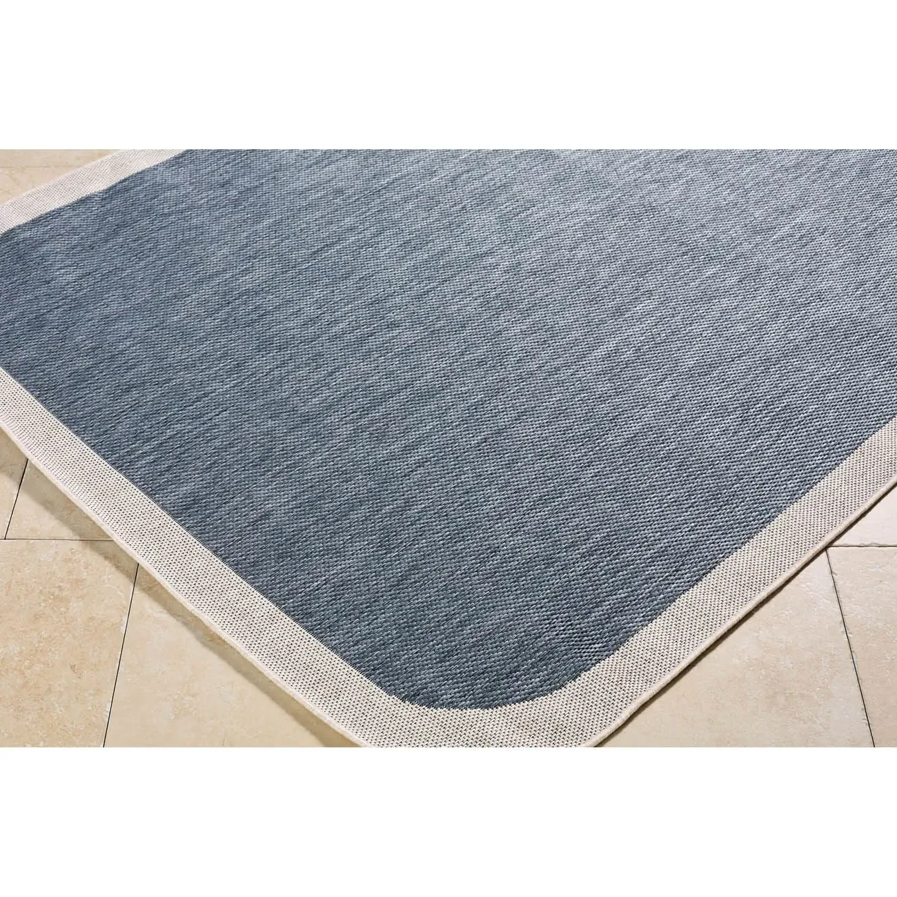 Salome Indoor Outdoor Rug - Blue, Polypropylene