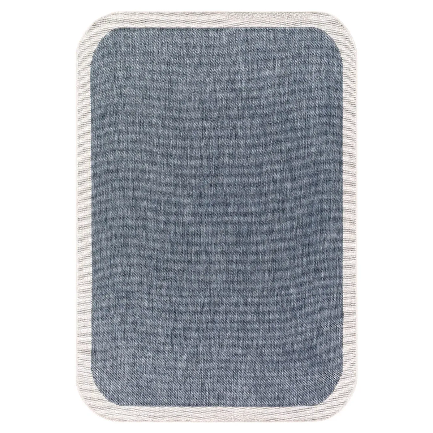 Salome Indoor Outdoor Rug - Blue, Polypropylene image