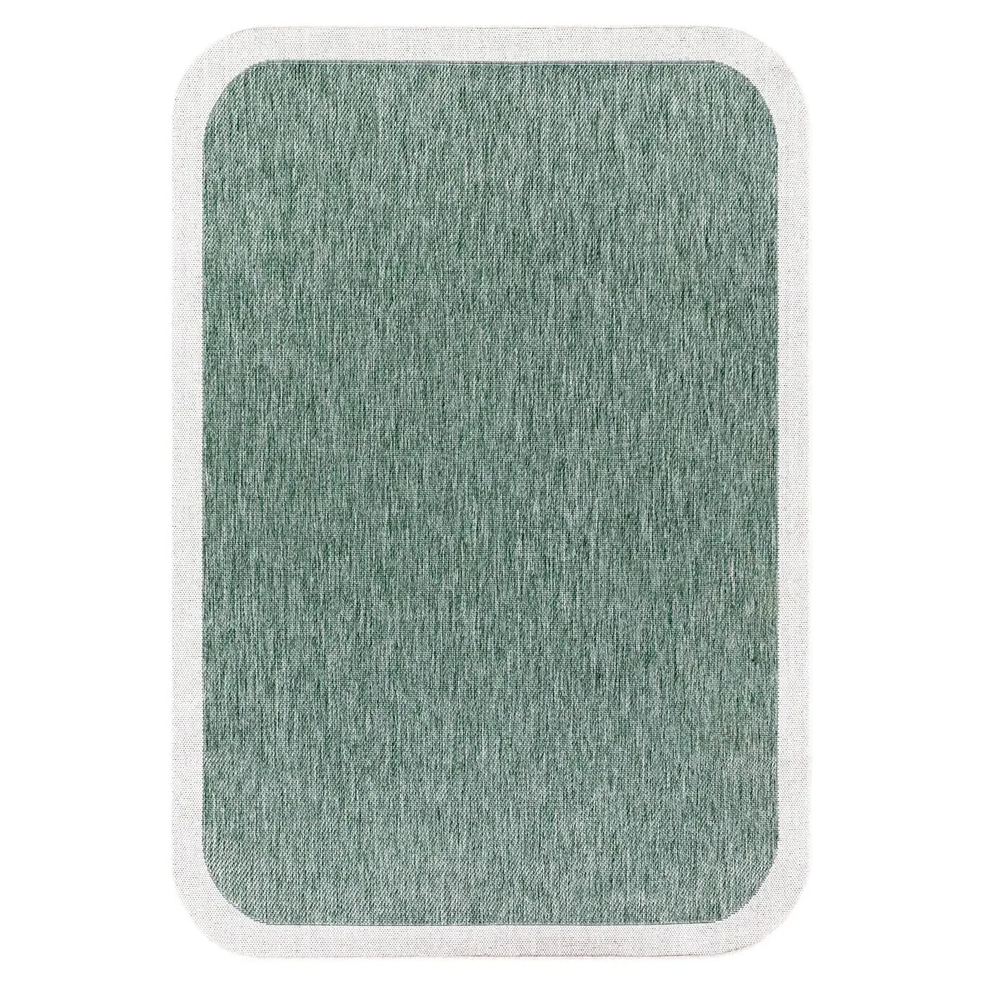 Salome Indoor Outdoor Rug - Green, Polypropylene