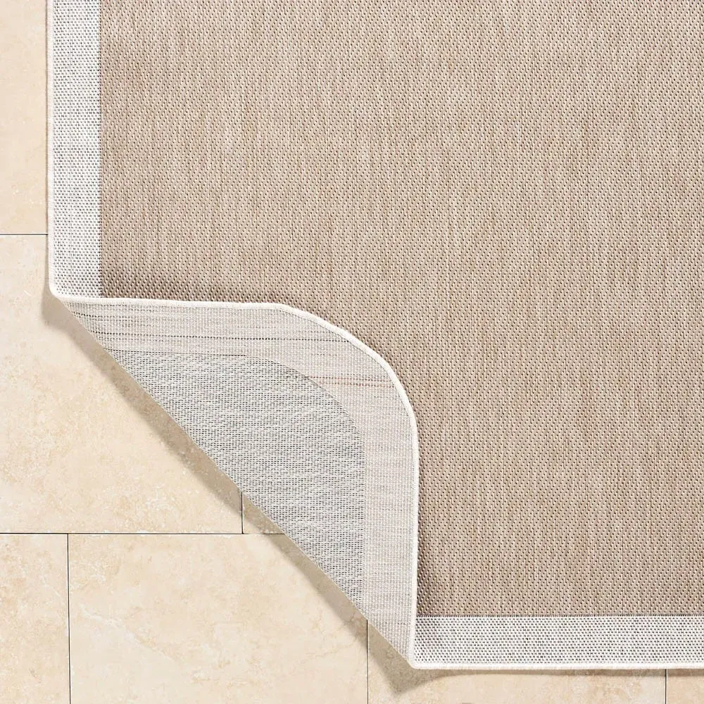 Salome Indoor Outdoor Rug - Tan, Polypropylene