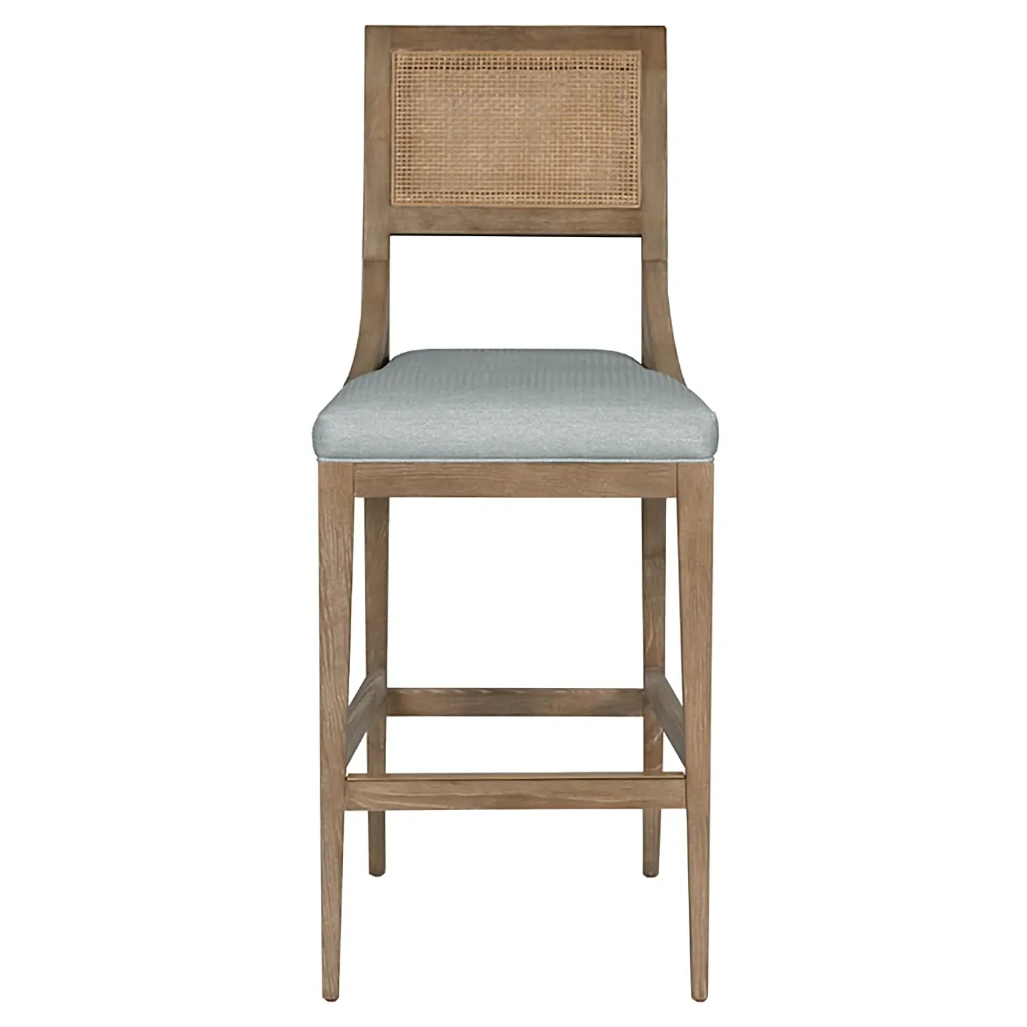 Salvador Counter Stool - Sea Foam, Cane Wood image