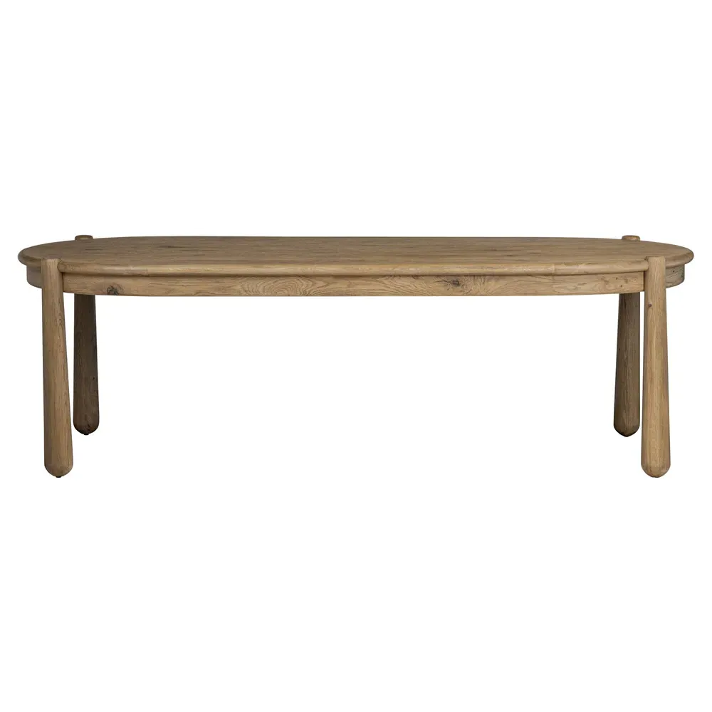 Salvador Dining Table - Aged Smoked, Oak