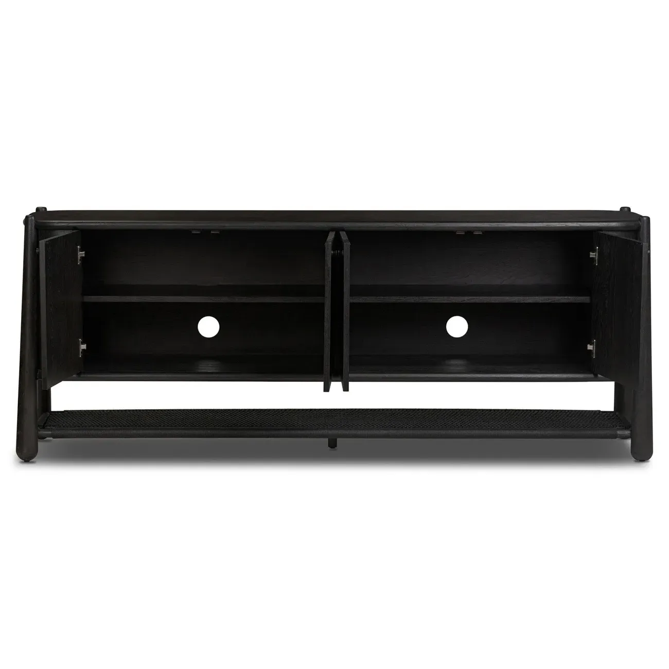 Salvador Sideboard - Smoked Black, Oak