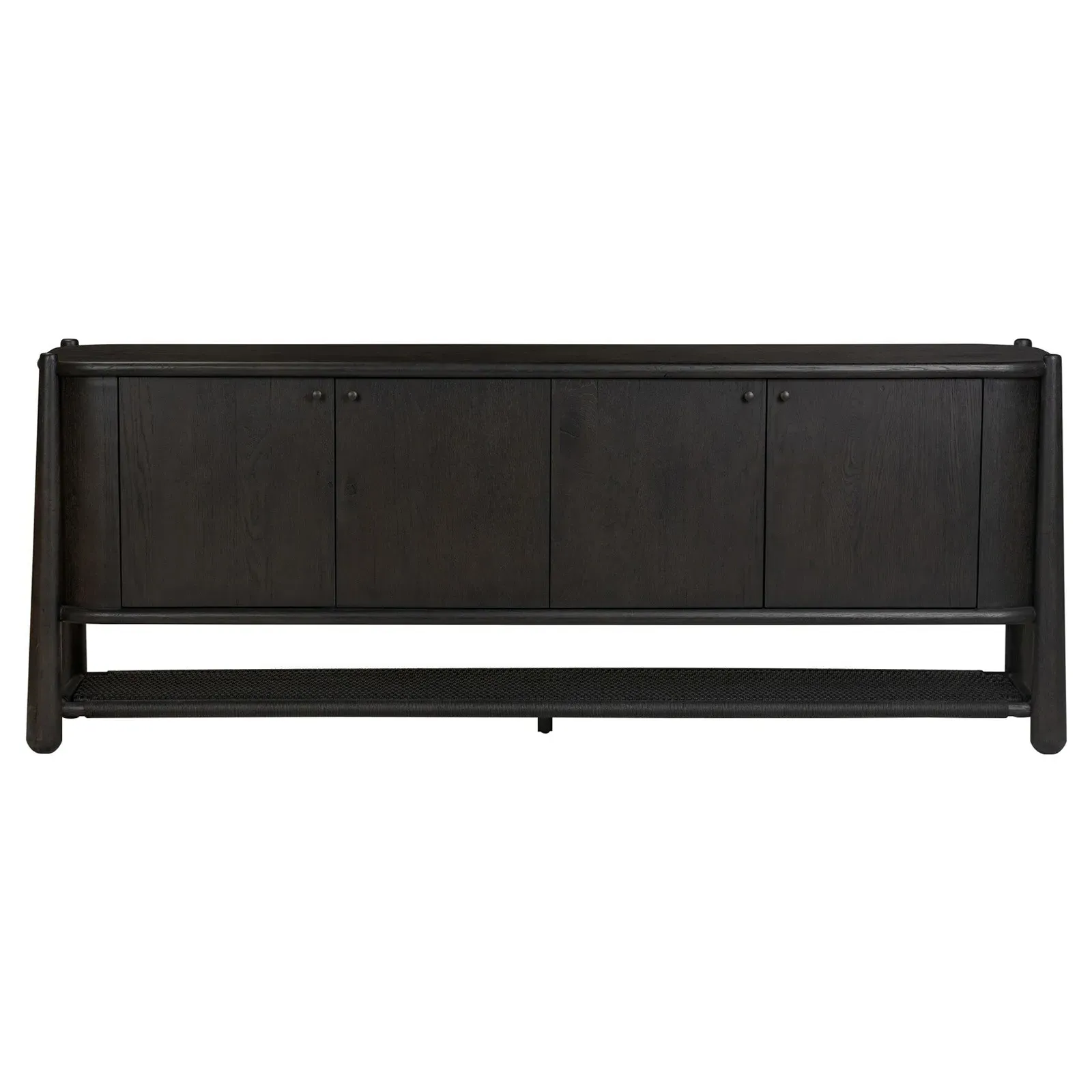 Salvador Sideboard - Smoked Black, Oak image