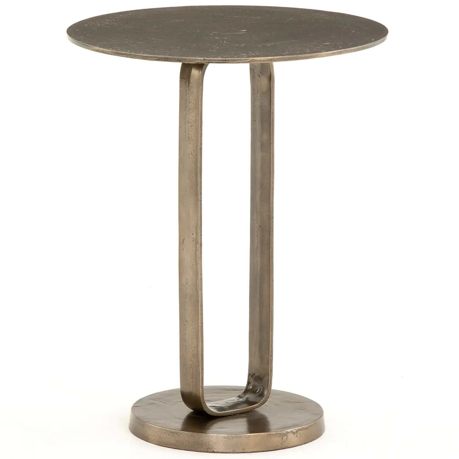 Sam Round Side Table - Bronze, Aluminum image